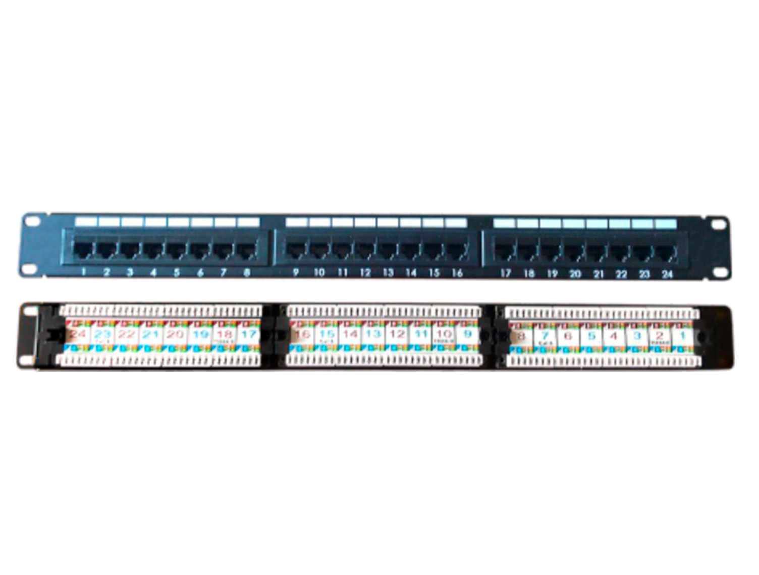 Unshielded PCB Punch Down Patch Panel